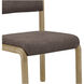 April Brown Dining Chair, Set Of Two